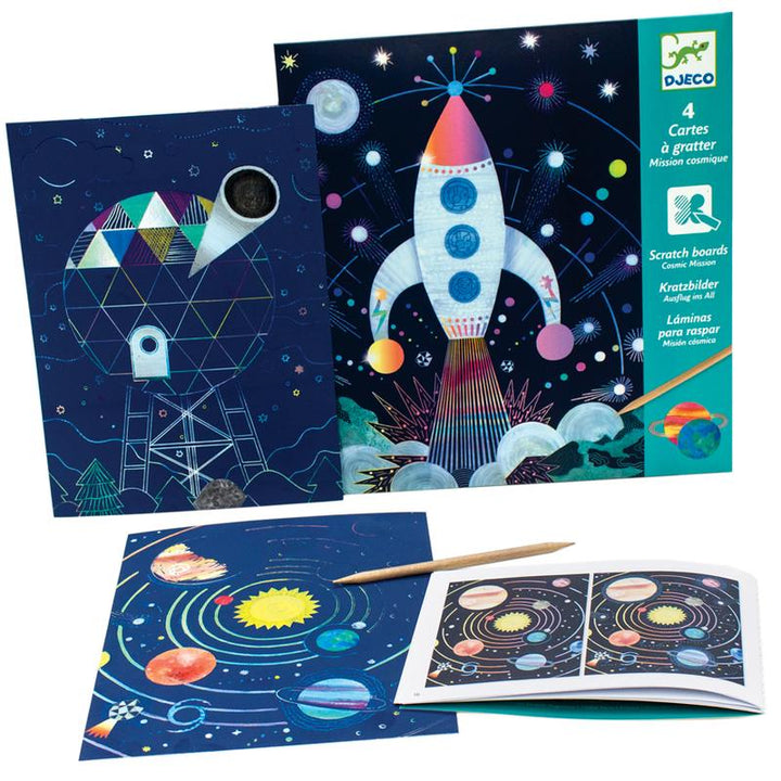 Scratch Cards- Cosmic Mission Kit