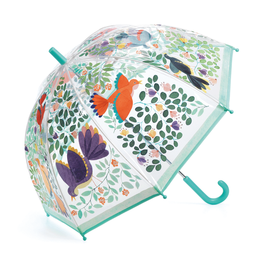 Children's Umbrella- Flowers and Birds