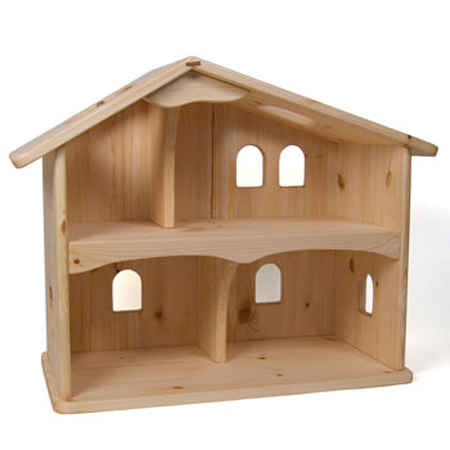 Wooden Waldorf Dollhouse