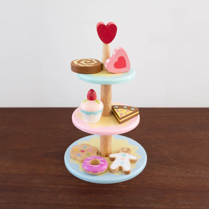 Wooden Pastry Stand Set