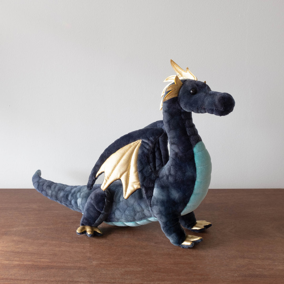 NEW Navy Aragon Dragon Doll