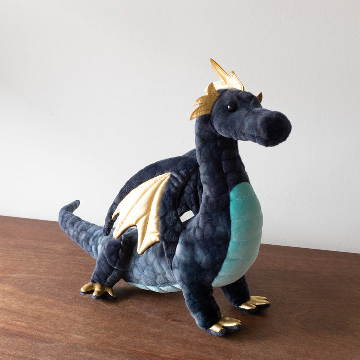 NEW Navy Aragon Dragon Doll