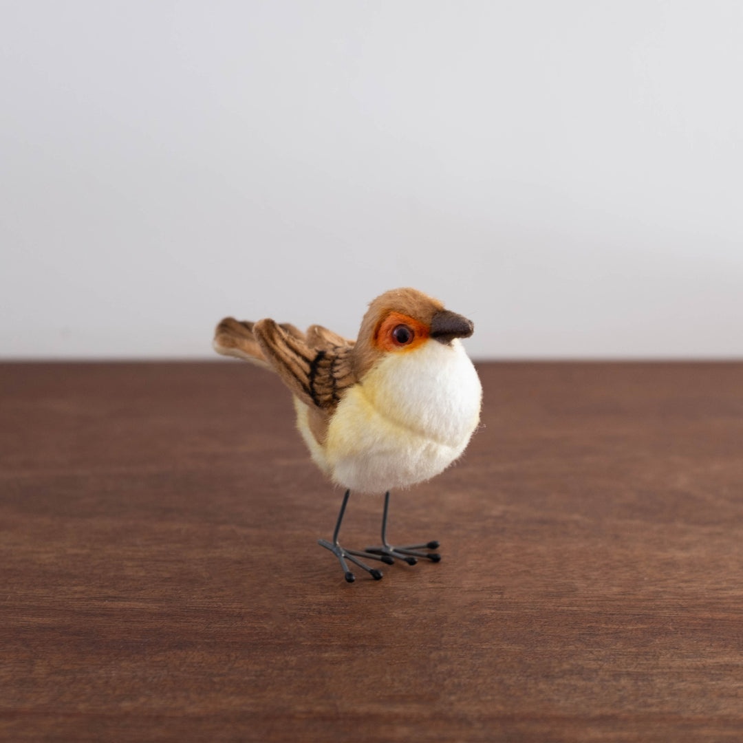 Brown and Orange Wren Stuffed Animal