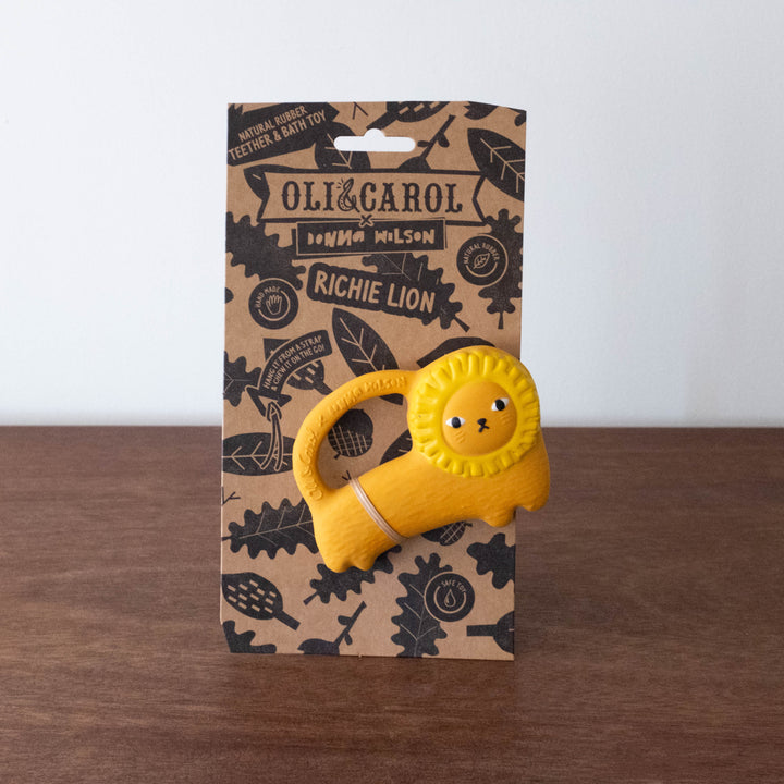 NEW Richie Lion Teether Toy