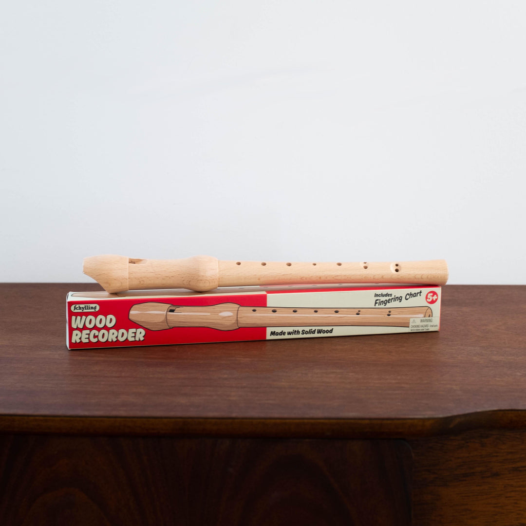 Classic Wooden Recorder Toy