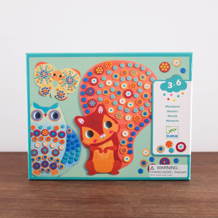 Le Petit Artist Woodland Mosaic Art Kit