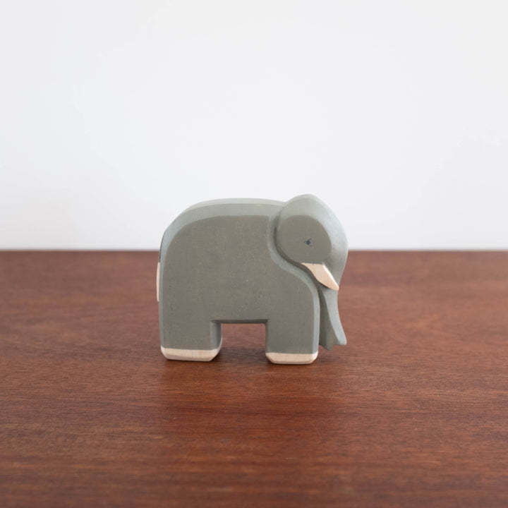 NEW Japanese Wooden Animals: Elephant