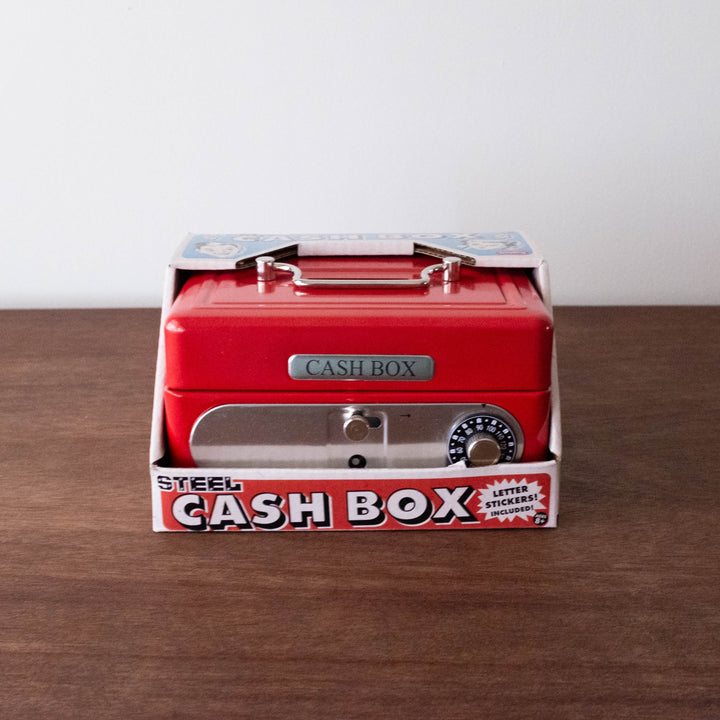 Retro Locking Cash Box