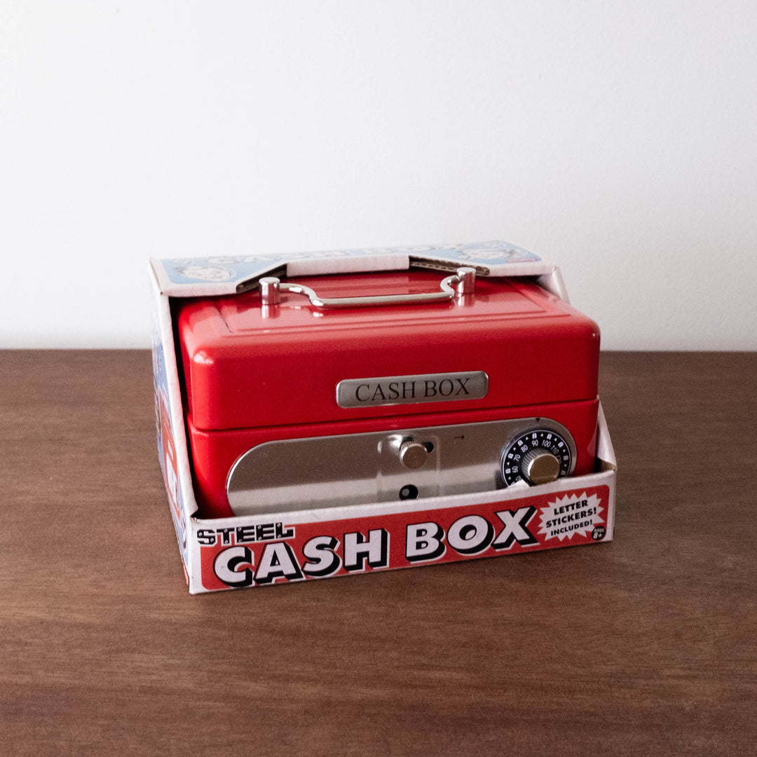 Retro Locking Cash Box