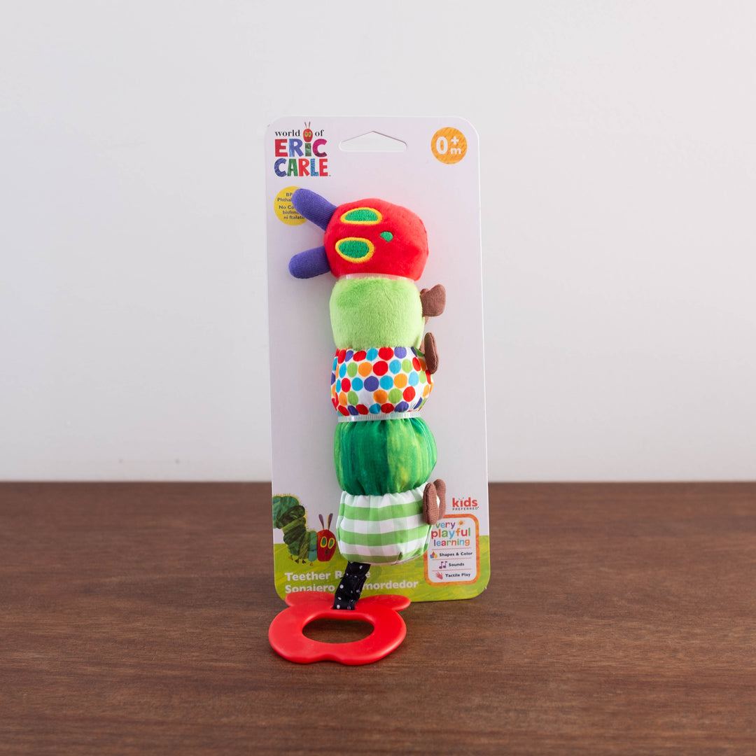 Eric Carle Toys: Very Hungry Catepillar Rattle Teether