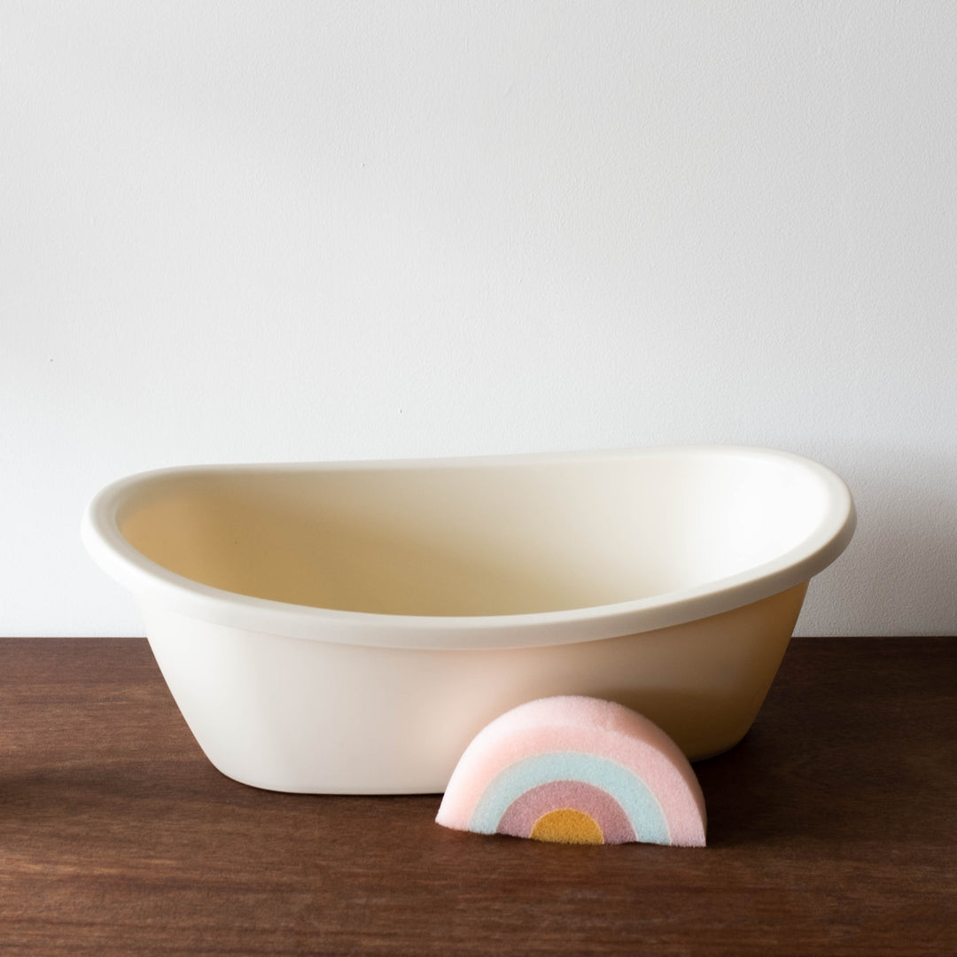 Doll Bathtub and Rainbow Sponge Set