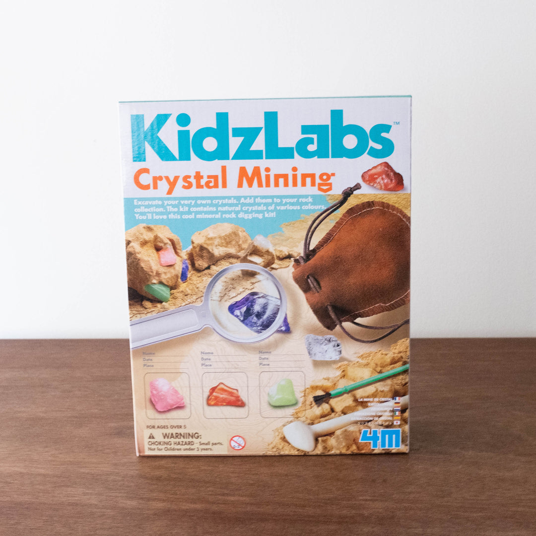 NEW Kidzlabs Crystal Mining Kit