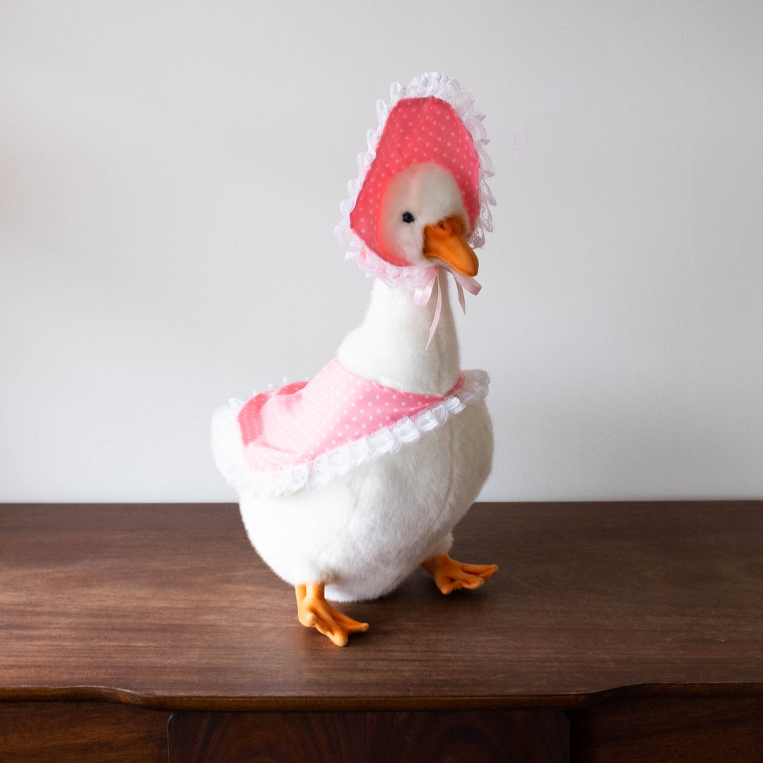 Large Mama Goose with Bonnet Stuffed Animal