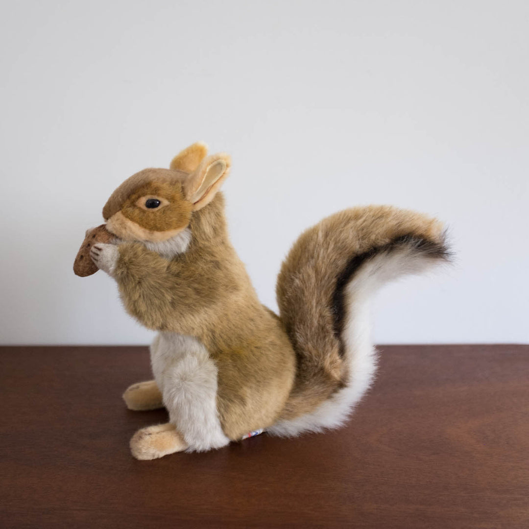 Brown Squirrel with Nut Stuffed Animal