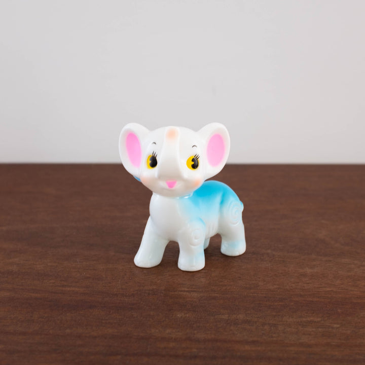 White and Blue Elephant Cutie Doll