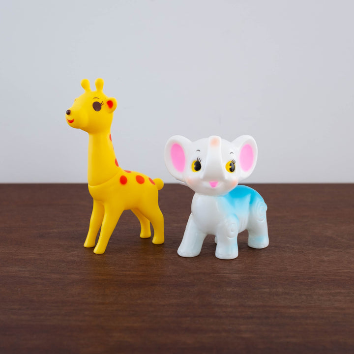 White and Blue Elephant Cutie Doll