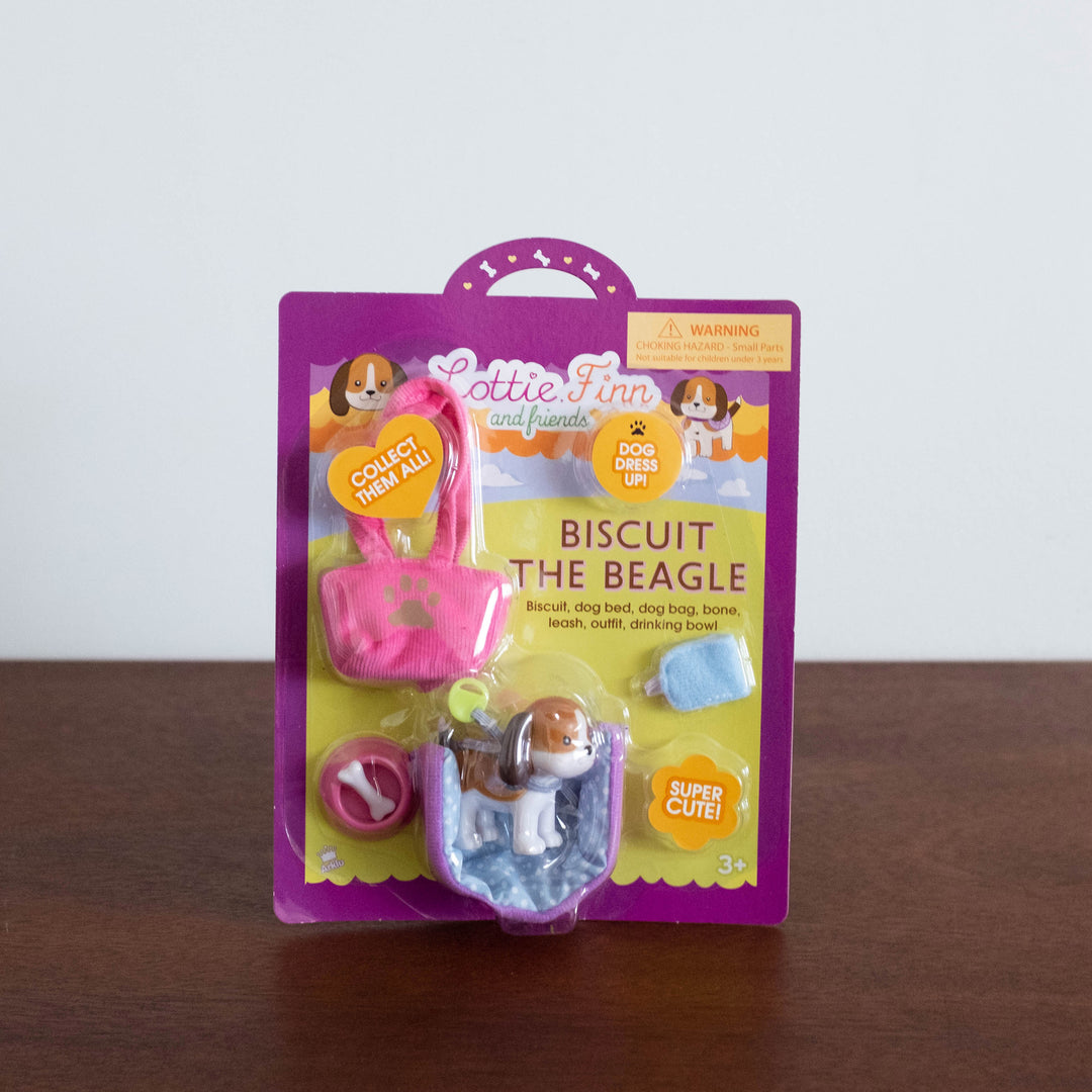 Lottie Doll- Biscuit the Beagle Set