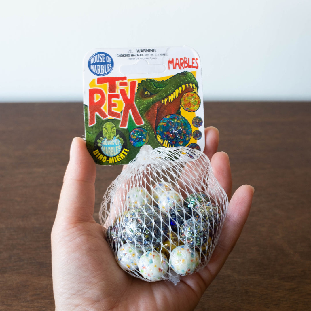 Classic Bag of Marbles- T-Rex