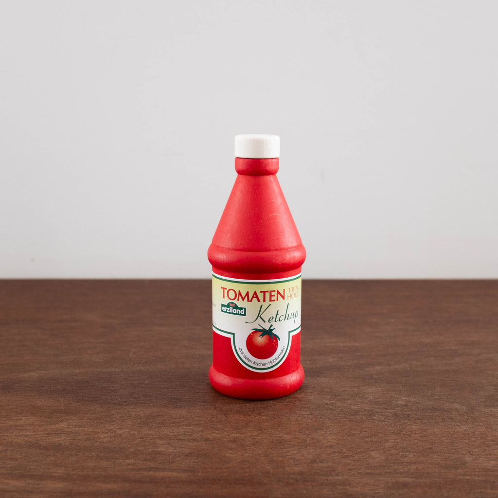 NEW Wooden Ketchup Bottle Toy