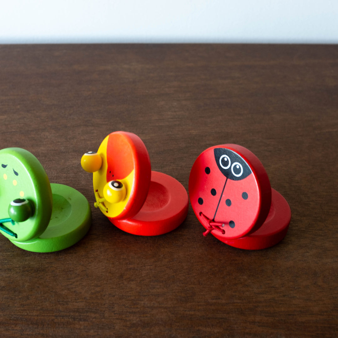 Wooden Animal Clackers- Other Colors Available