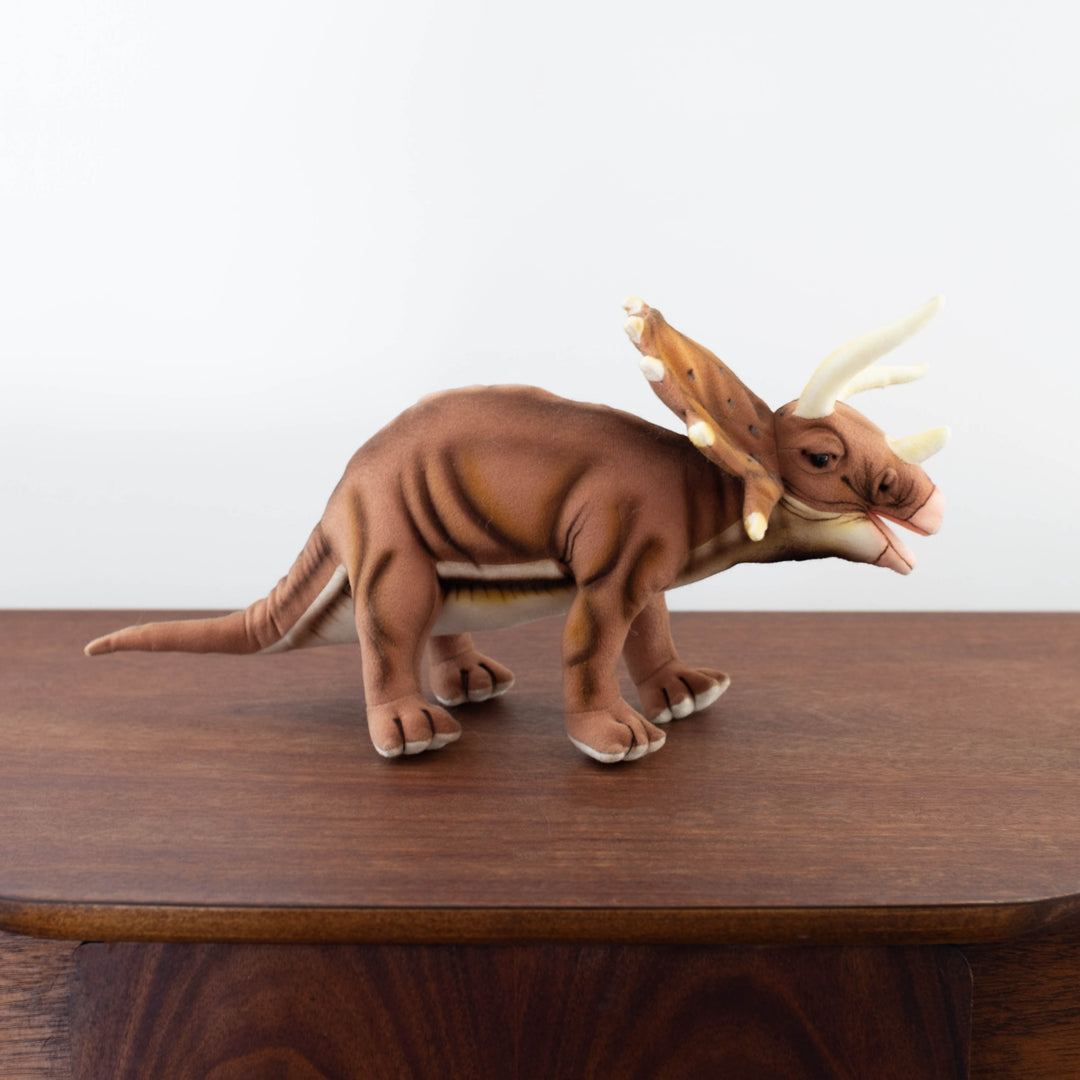 Triceratops Stuffed Animal - Medium