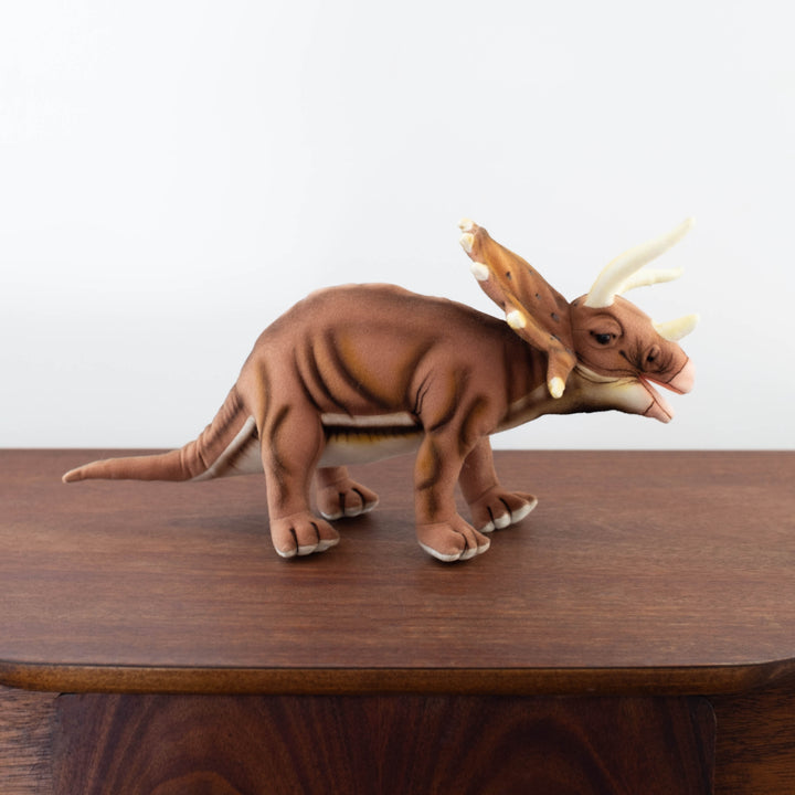 Triceratops Stuffed Animal - Medium