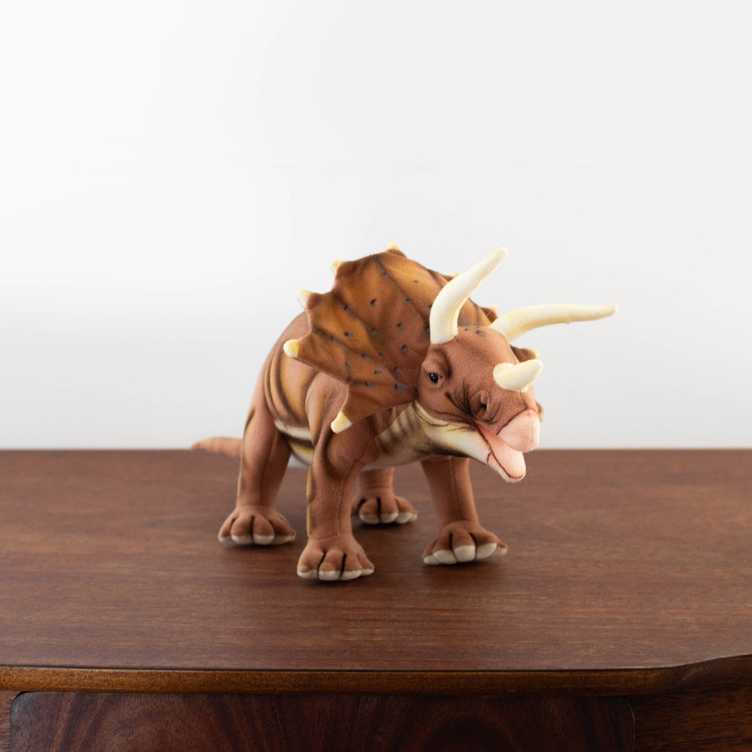 Triceratops Stuffed Animal - Medium