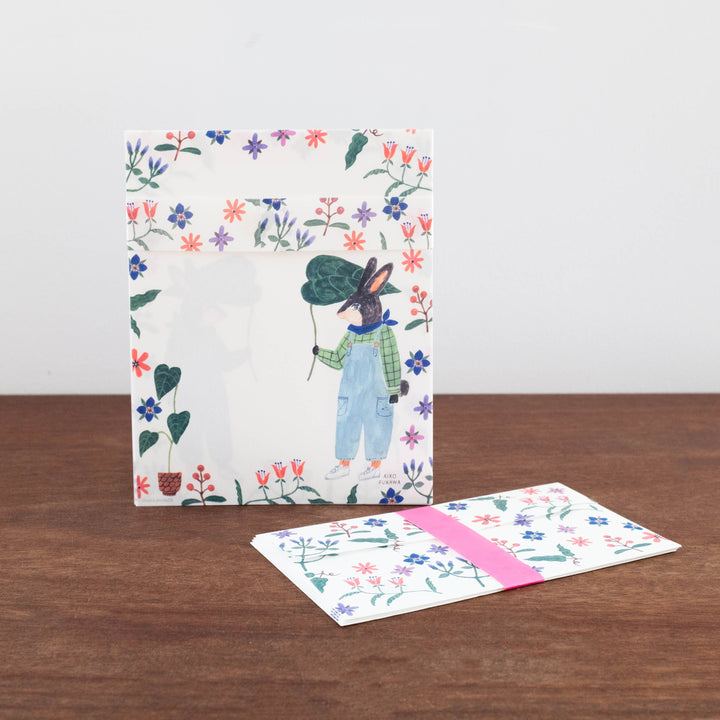 NEW Aiko Fukawa Stationery: Letter Sheet and Envelope Set #1