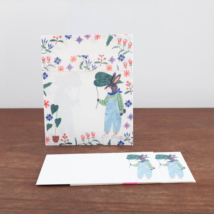 NEW Aiko Fukawa Stationery: Letter Sheet and Envelope Set #1