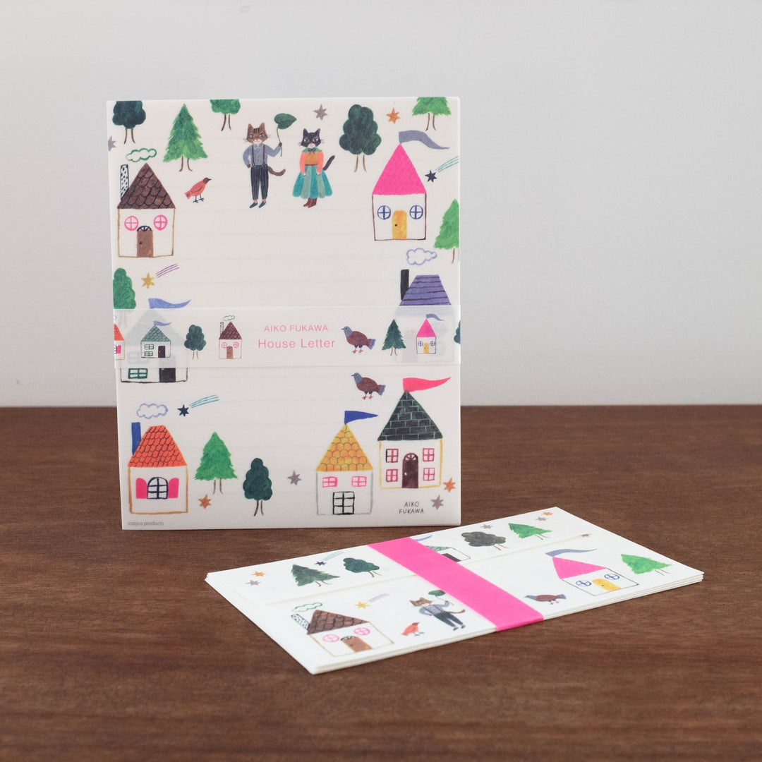 NEW Aiko Fukawa Stationery: Letter Sheet and Envelope Set #2