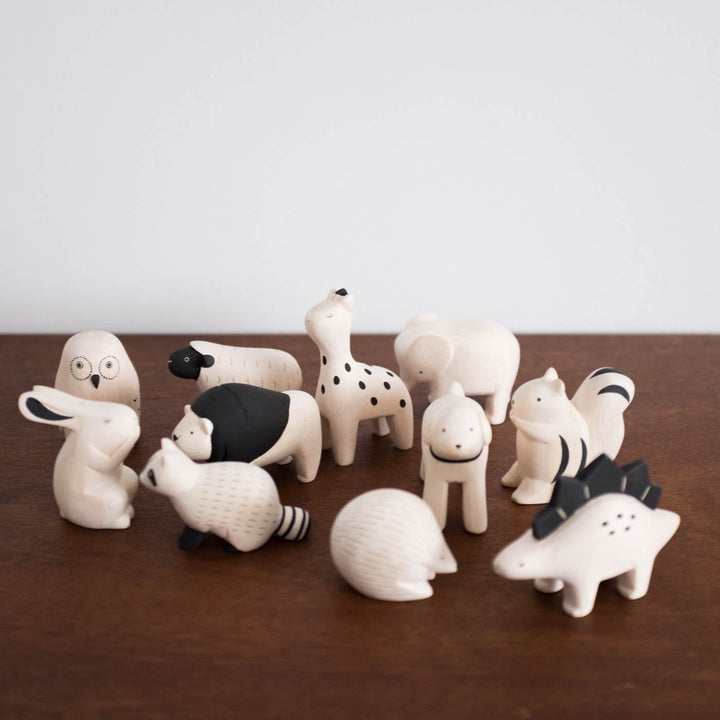 NEW Japanese Wooden Animals: Squirrel