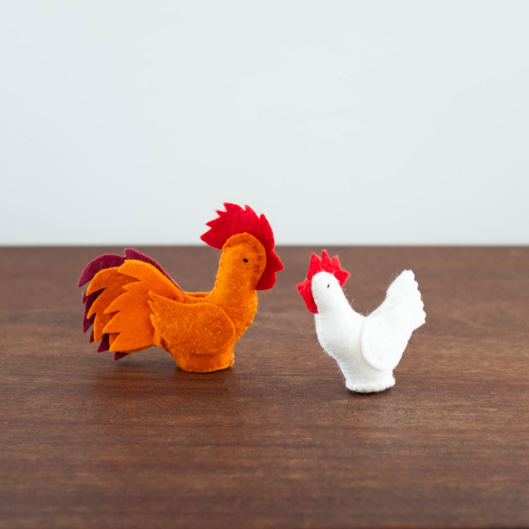 Felt Animals: Rooster