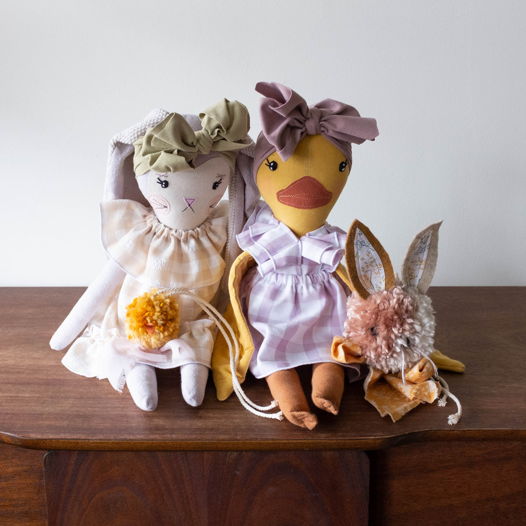 Heirloom Easter Doll- Chick #1