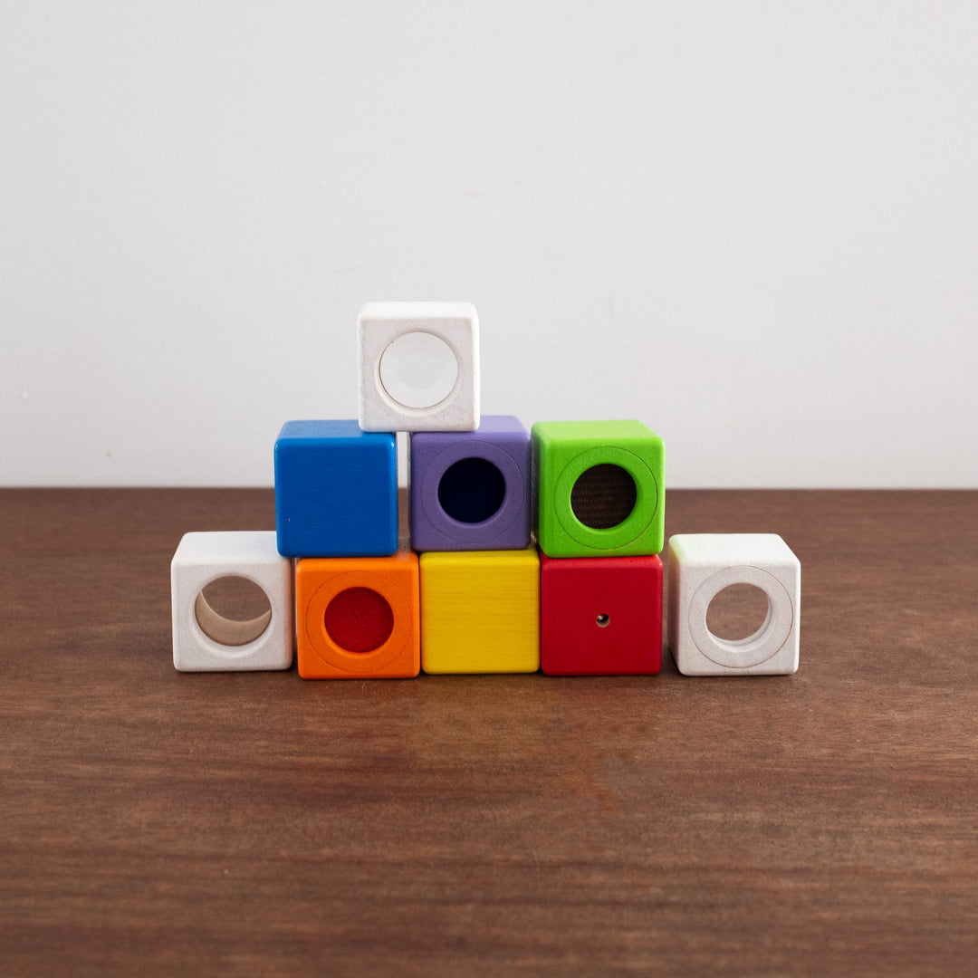 Wooden Baby Activity Cubes