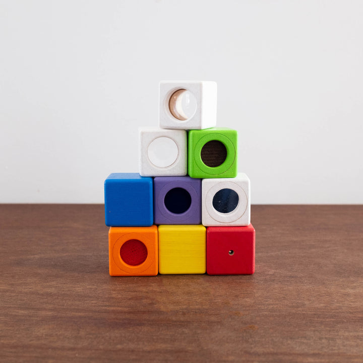 Wooden Baby Activity Cubes