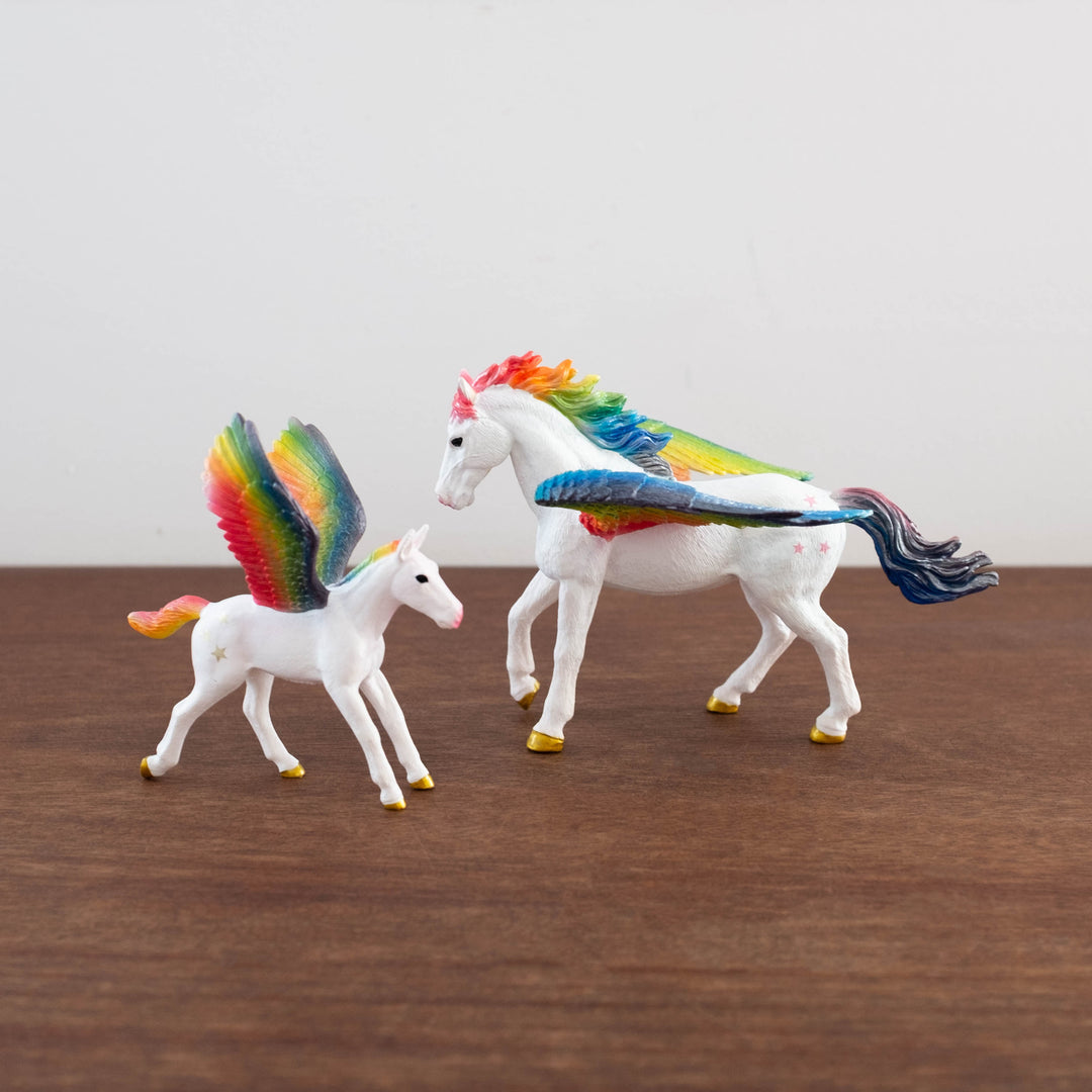 Rainbow Pegasus Figurine