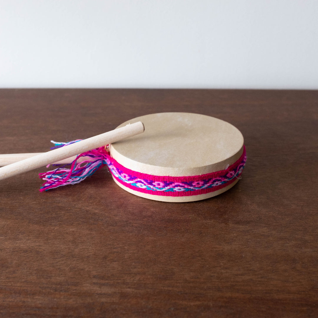 Peruvian Mini Drum with Stick