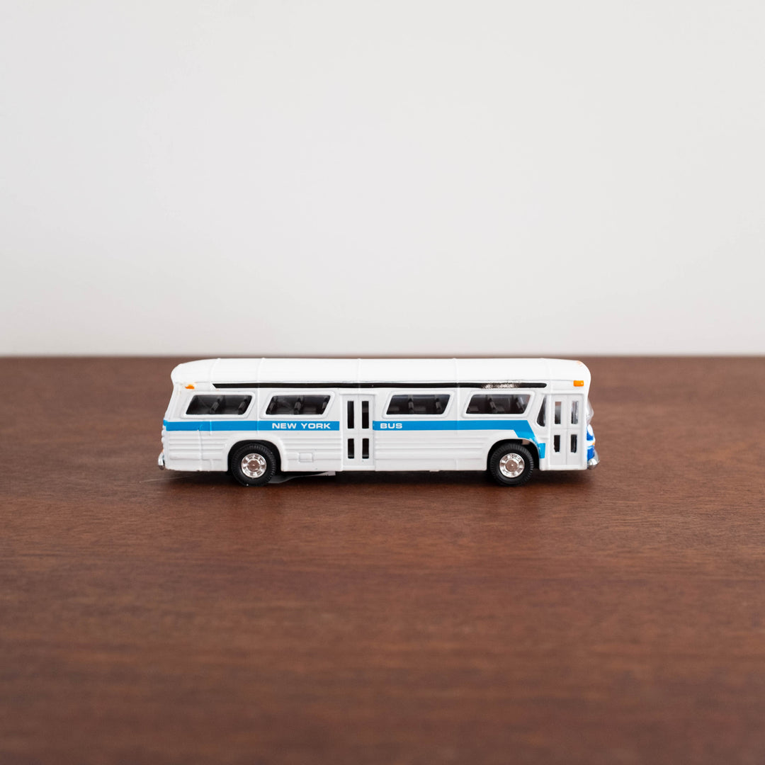 Die Cast Metal Pull Back Cars: New York City Bus