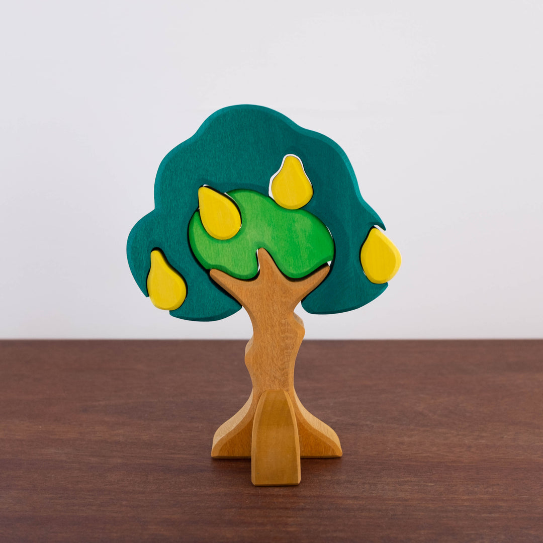 Pear Tree Wooden Stacking Toy