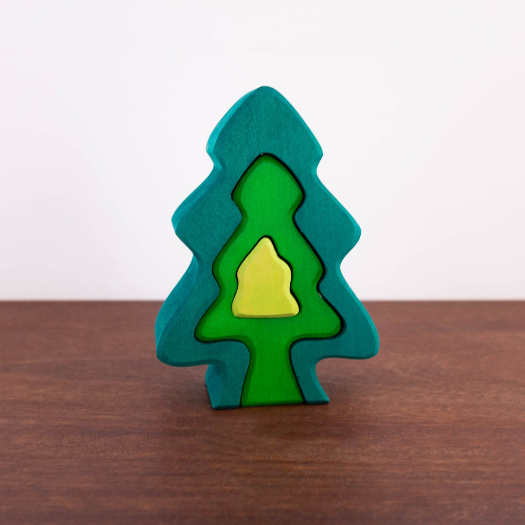 Fir Tree Wooden Stacking Toy