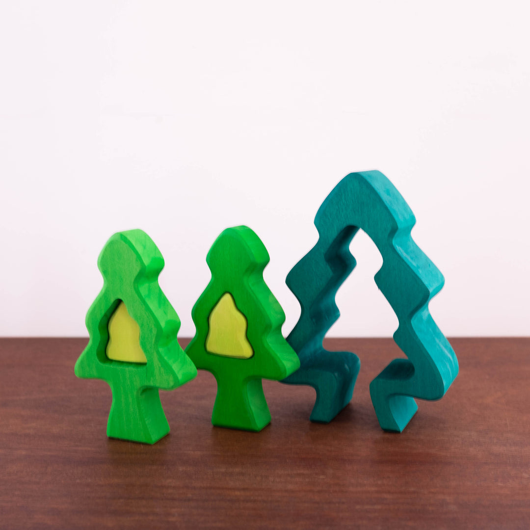 Fir Tree Wooden Stacking Toy