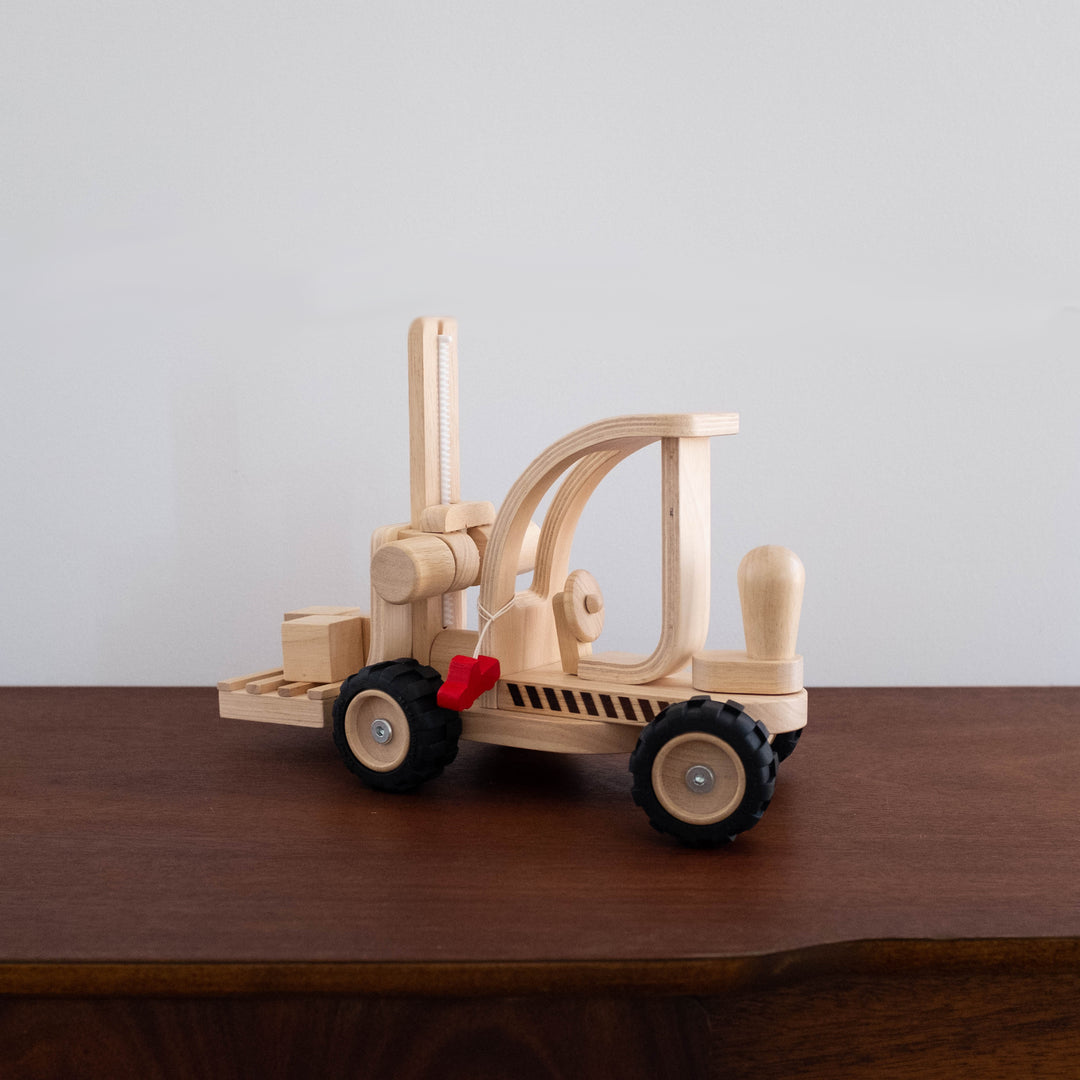 Wooden Forklift Toy