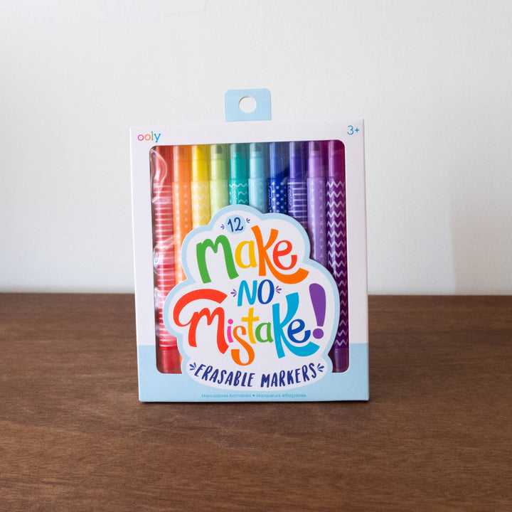 Make No Mistakes Erasable Markers