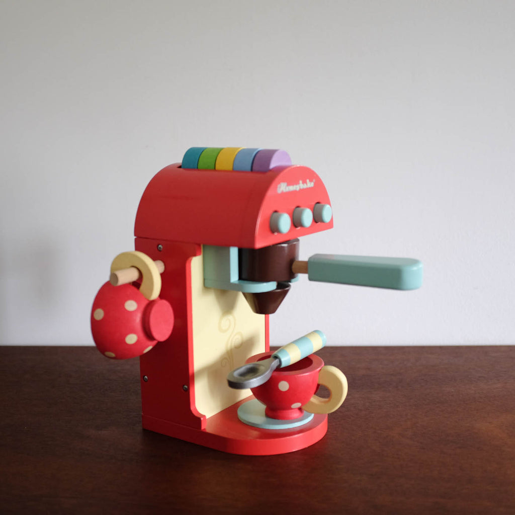 Wooden Coffee Espresso Machine Shop Merci Milo