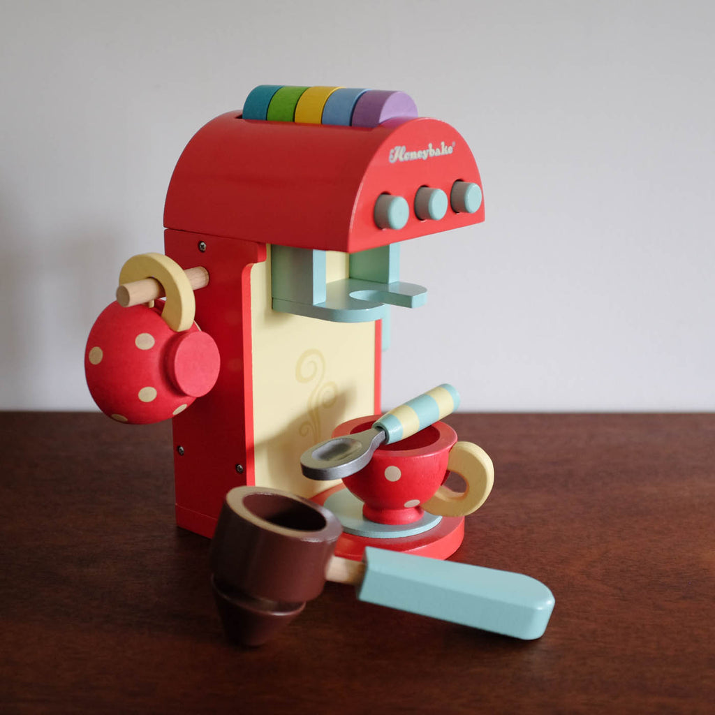 Wooden Coffee Espresso Machine Shop Merci Milo