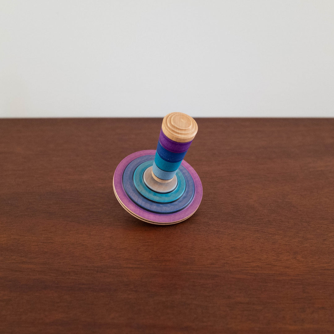 NEW Wooden My First Top Set