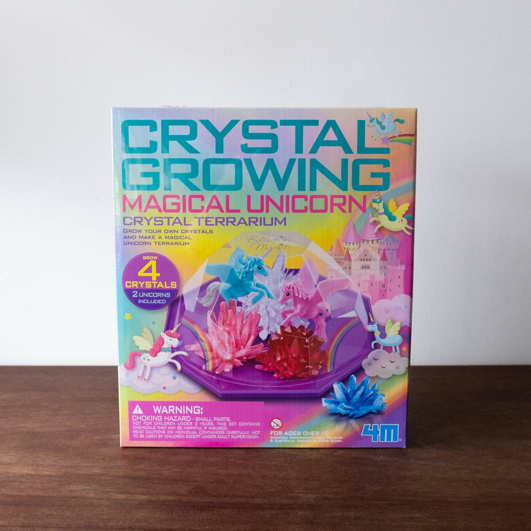 Magical Unicorn Crystal Growing Kit with Figurines