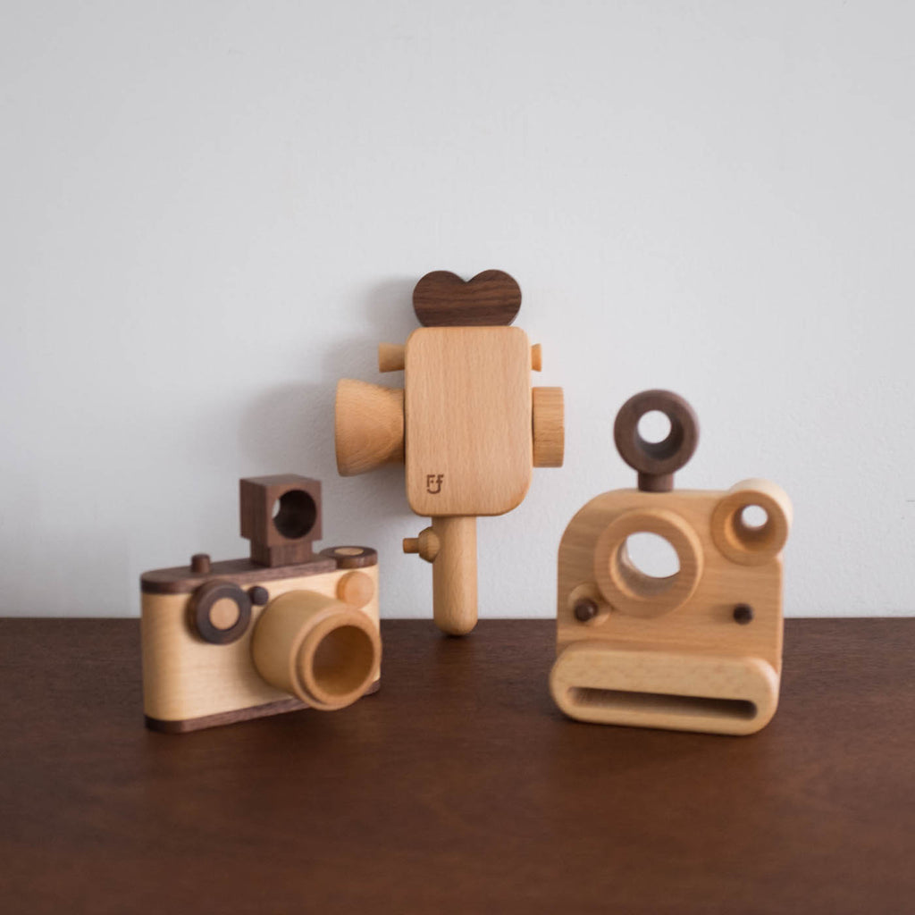Super 8 Wooden Toy Camera with Kaleidoscope