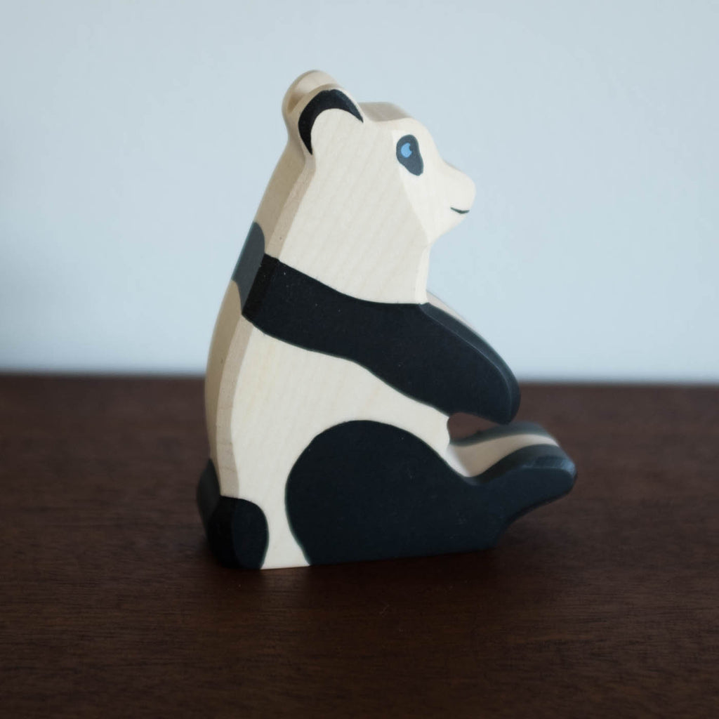 Holztiger Panda Bear
