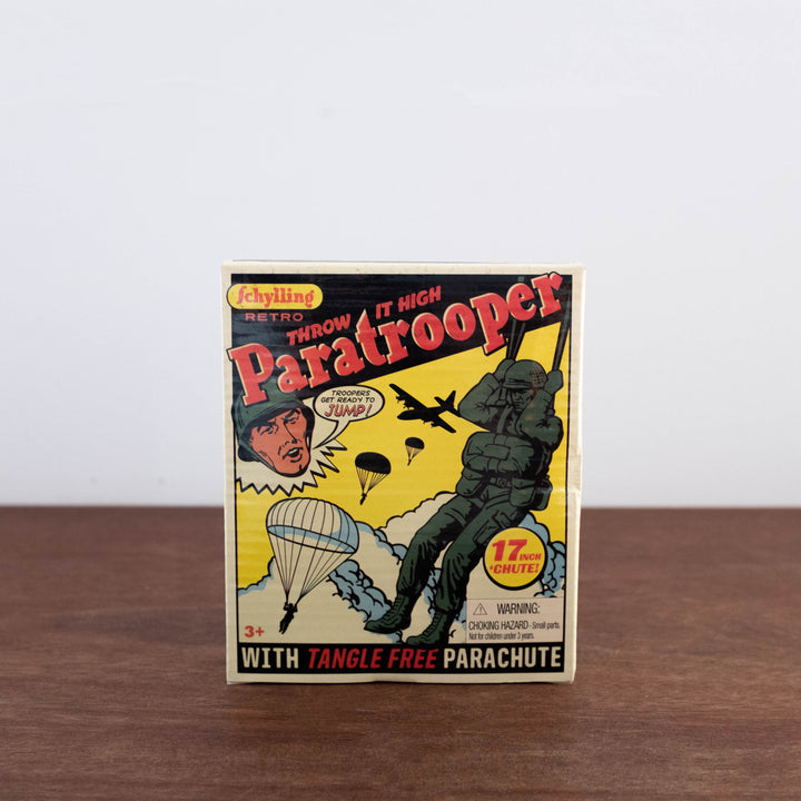 Retro Green Paratrooper